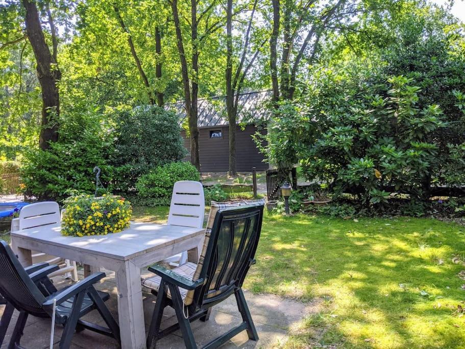 Sfeervol Chaletje In Een Rustige Bosrijke Omgeving Diessen Exteriör bild